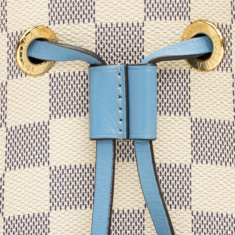 Louis Vuitton, Bags, Louis Vuitton Neonoe Shoulder Crossbody Bag N45  Damier Azur Ghw Pineapple Lv
