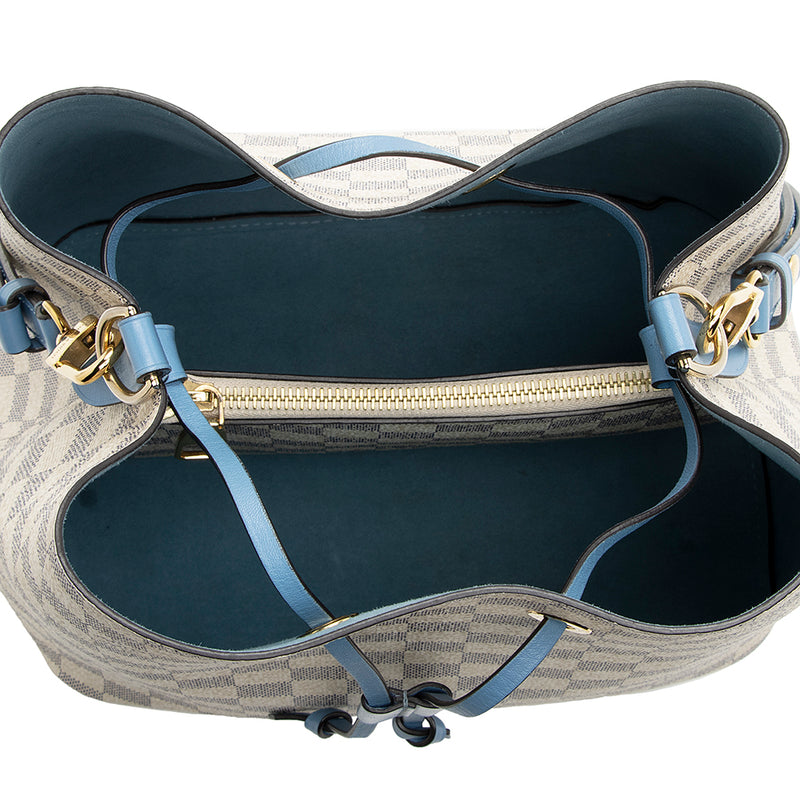 Louis Vuitton Damier Azur Neonoe Shoulder Bag (SHF-20481)