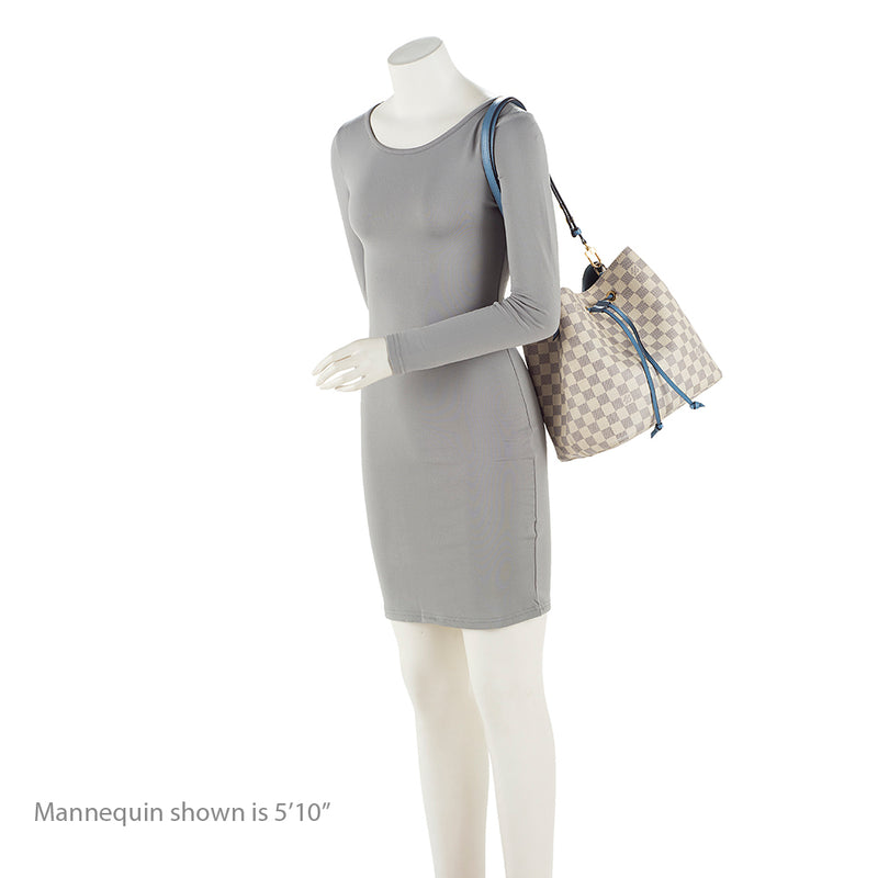 Authentic Louis Vuitton Damier Azur NeoNoe MM Shoulder Bag – Paris Station  Shop