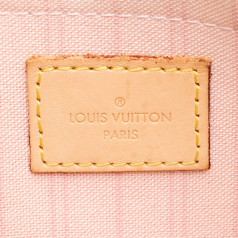 Louis Vuitton Damier Azur Neverfull MM Pochette (SHF-20736)