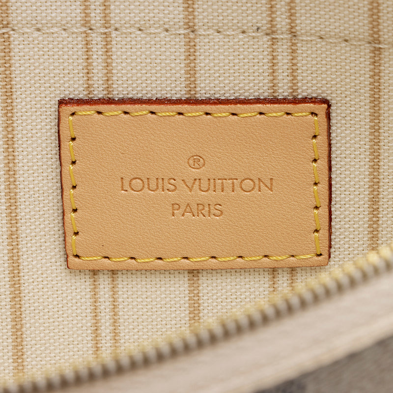 Louis Vuitton Damier Azur Neverfull MM Pochette (SHF-21426) – LuxeDH
