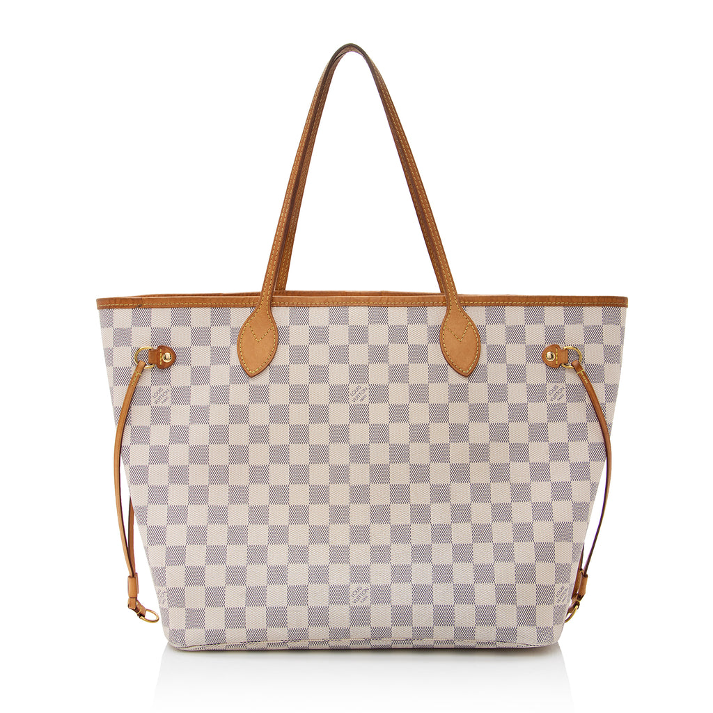 Louis Vuitton Small Damier Azur Neverfull PM Tote Bag 1lv53a – Bagriculture