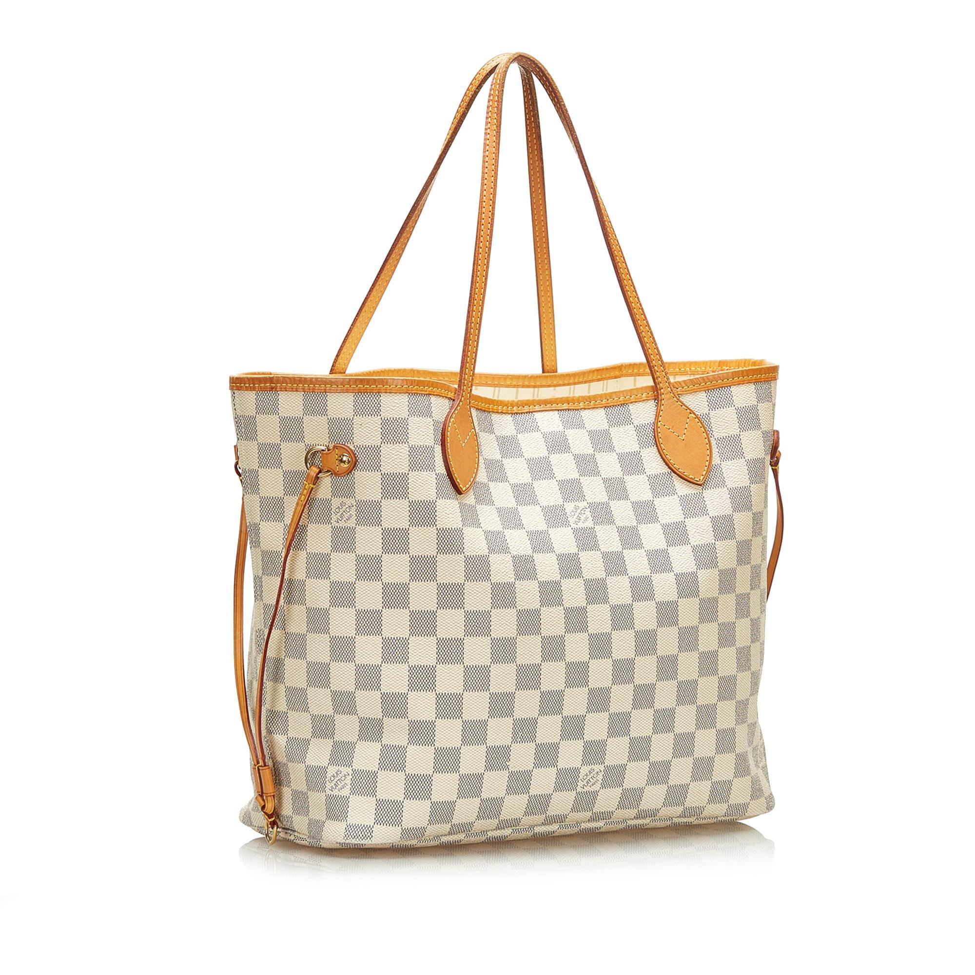 Louis Vuitton Damier Azur Neverfull MM (SHG-37160)