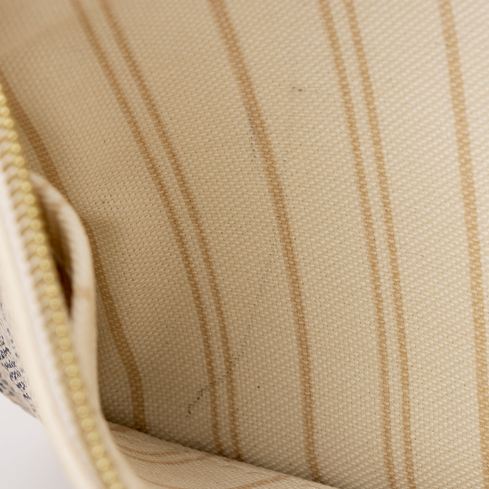 Louis Vuitton Damier Azur Neverfull PM Pochette (SHF-19112)