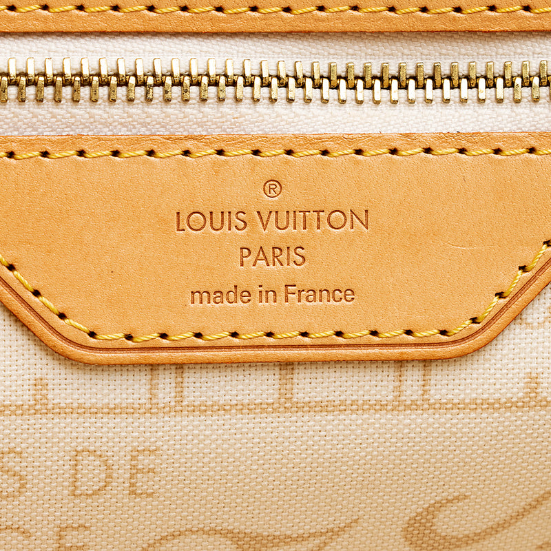 Louis Vuitton Damier Azur Neverfull PM Tote (SHF-17821)