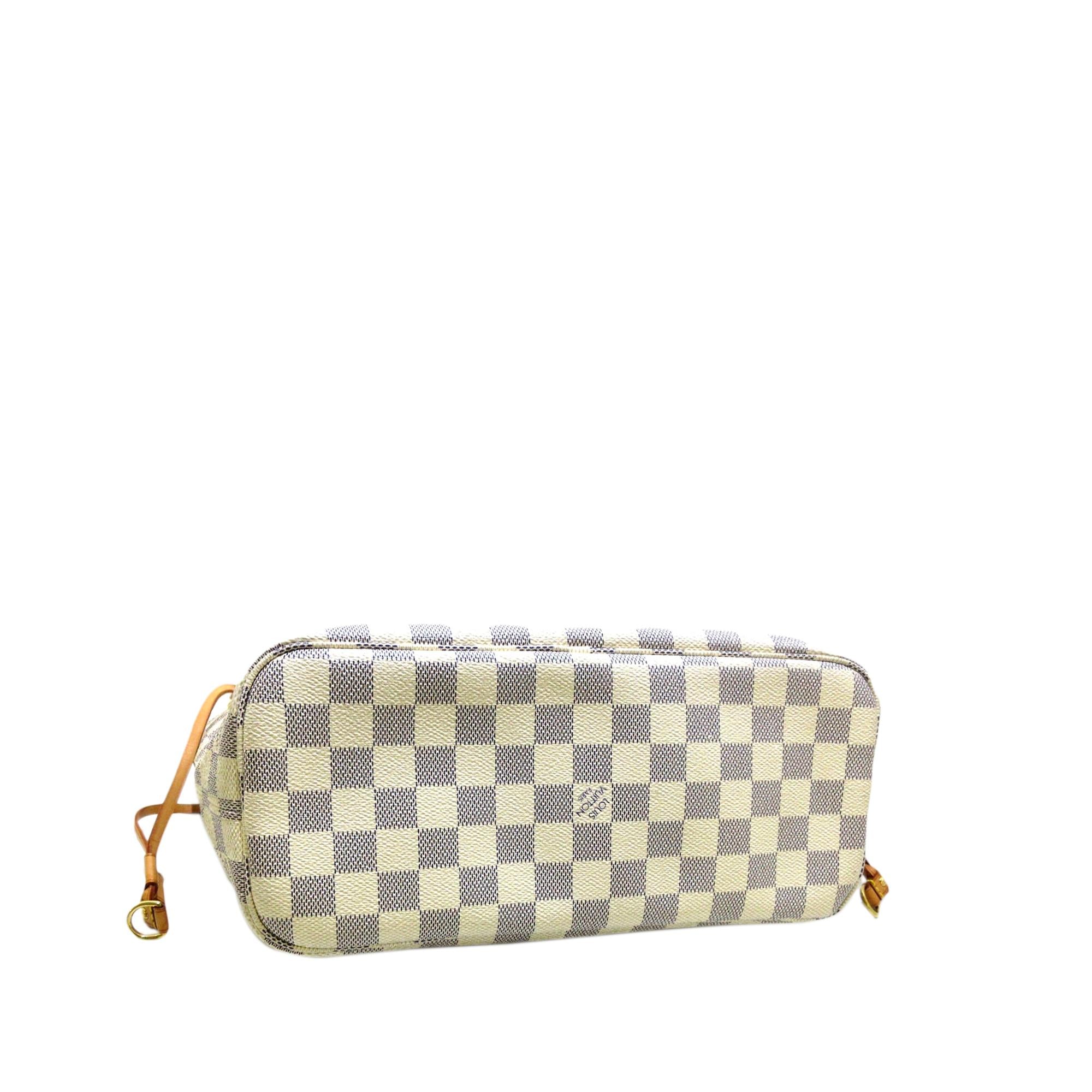 Louis Vuitton Damier Azur Neverfull PM (SHG-32234)