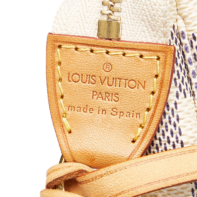 Louis Vuitton Damier Azur Pochette Accessoires (SHG-36885)