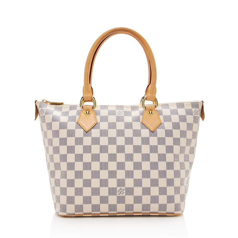 Louis Vuitton Damier Azur Saleya Shoulder Bag