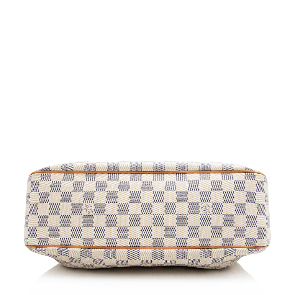 Louis Vuitton Damier Azur Siracusa MM Shoulder Bag (SHF-21272)