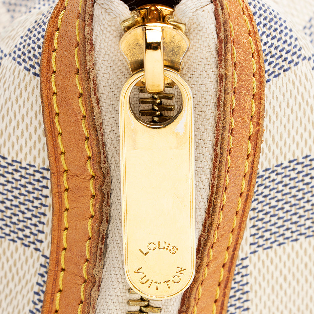 Louis Vuitton Damier Azur Siracusa MM Shoulder Bag (SHF-21272)