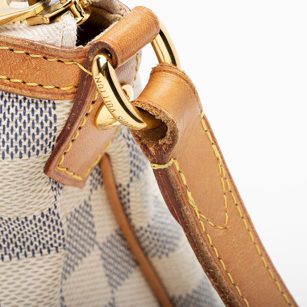 Louis Vuitton Damier Azur Siracusa MM Shoulder Bag (SHF-21272)