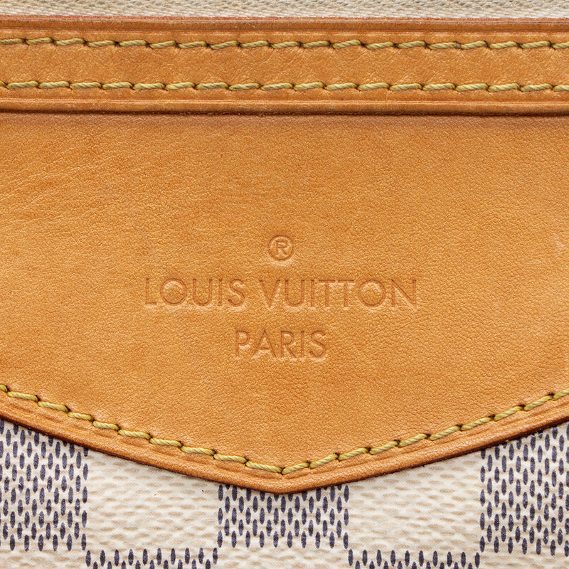 Louis Vuitton Damier Azur Siracusa PM Shoulder Bag (SHF-18912)