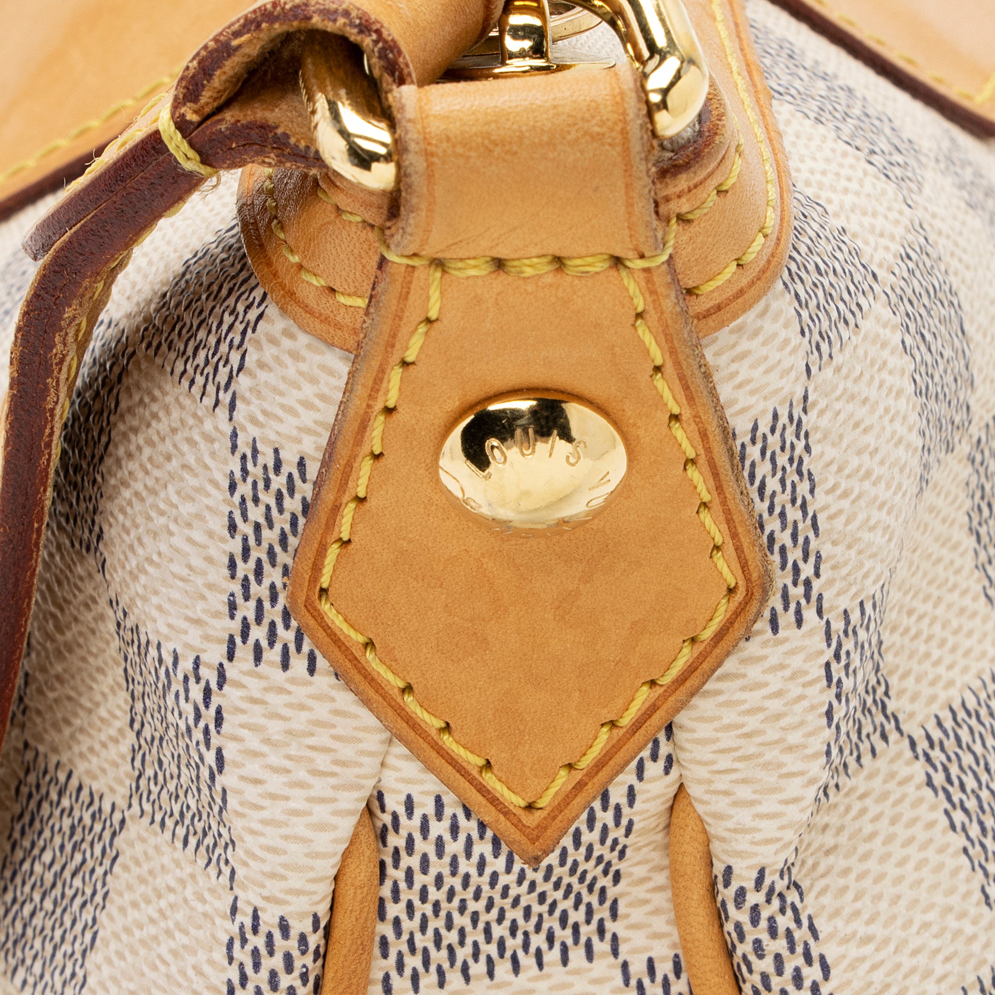 Louis Vuitton Damier Azur Siracusa PM Shoulder Bag (SHF-22193)