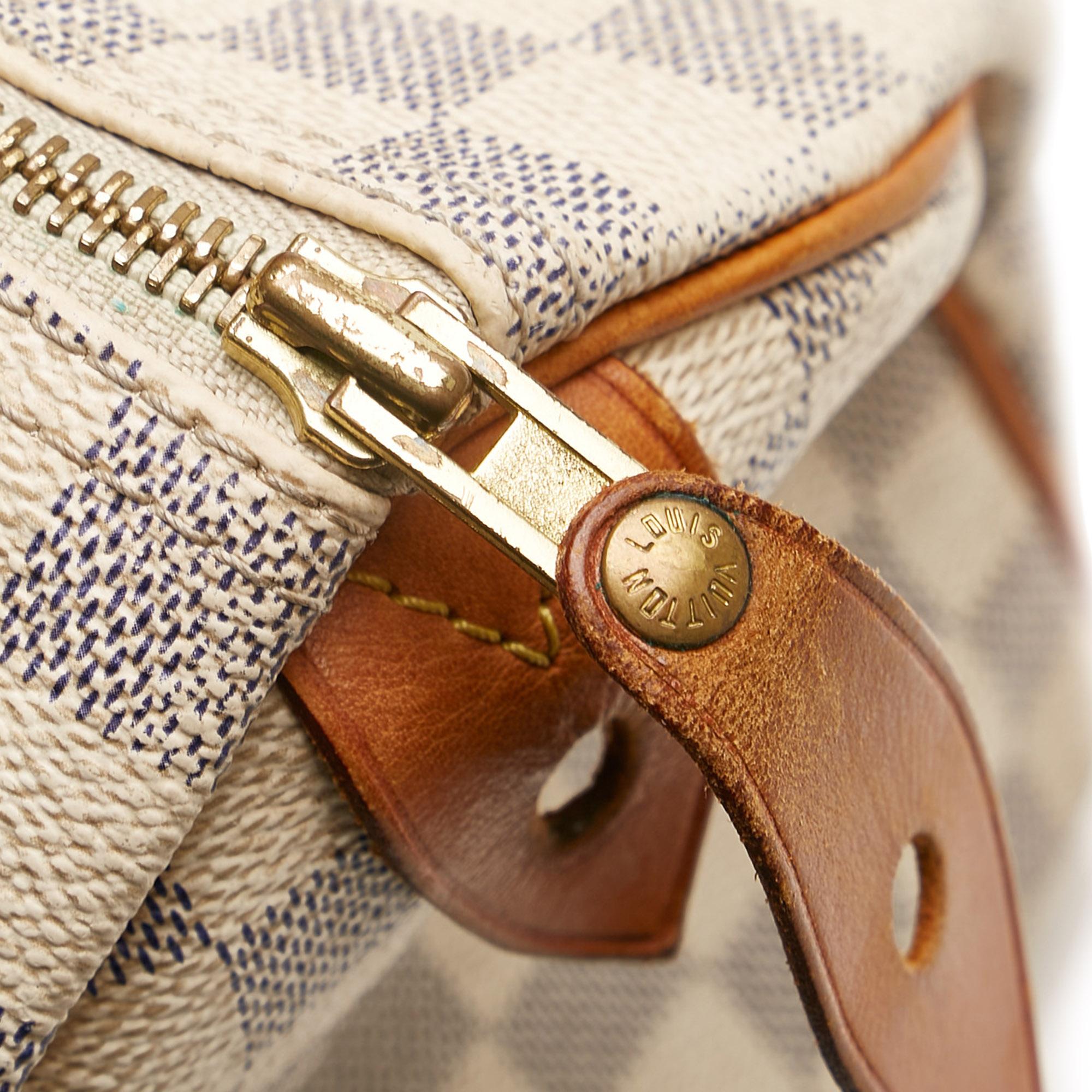 Louis Vuitton Damier Azur Speedy 25 (SHG-35882)