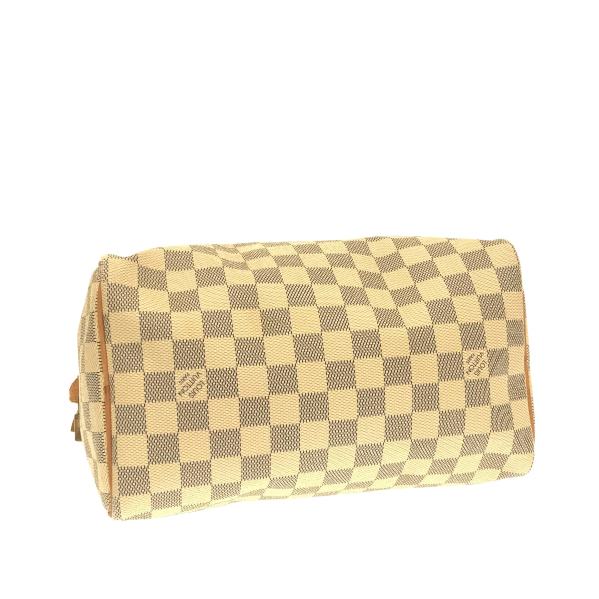 Louis Vuitton Damier Azur Speedy 25 (SHG-35994)