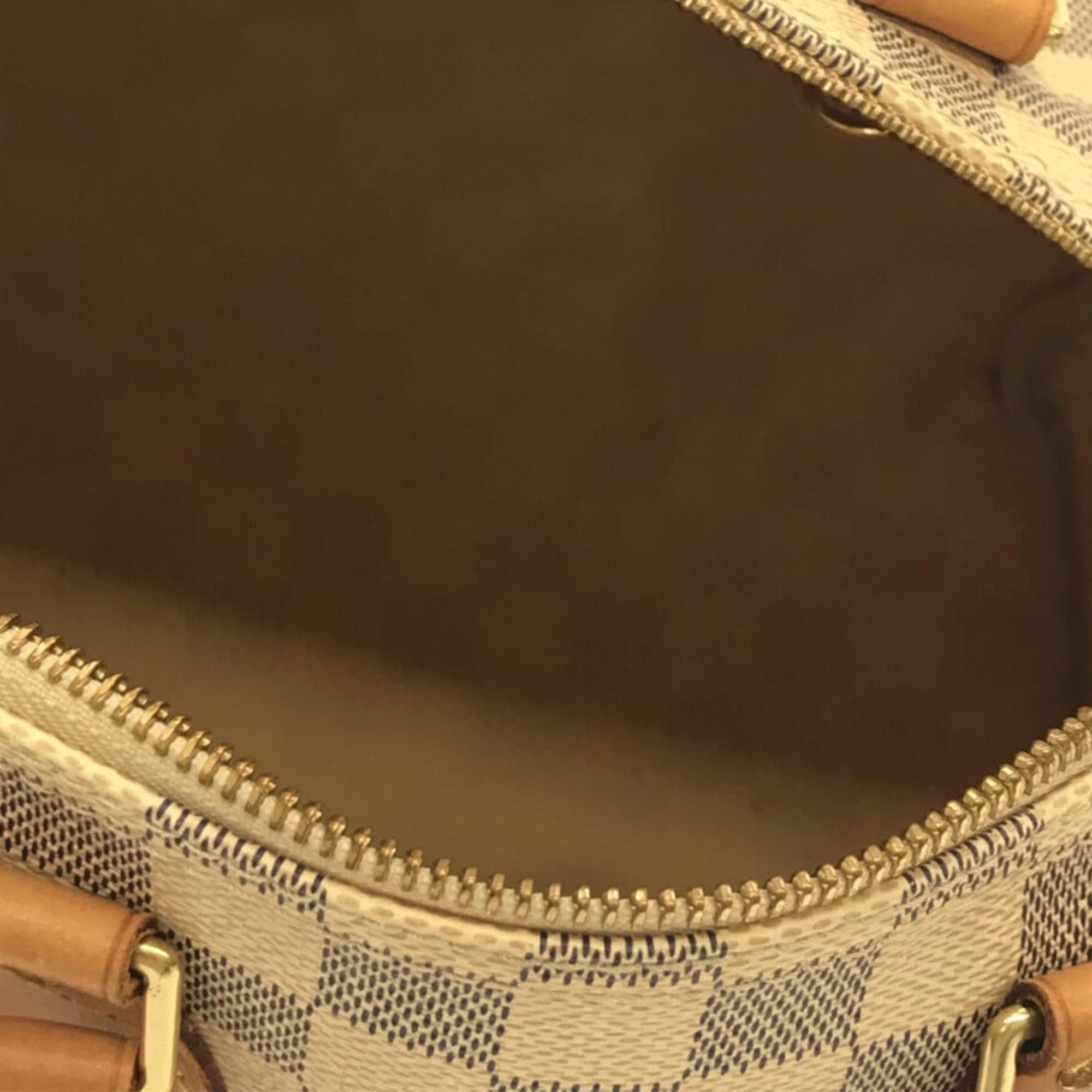 Louis Vuitton Damier Azur Speedy 25 (SHG-35994)