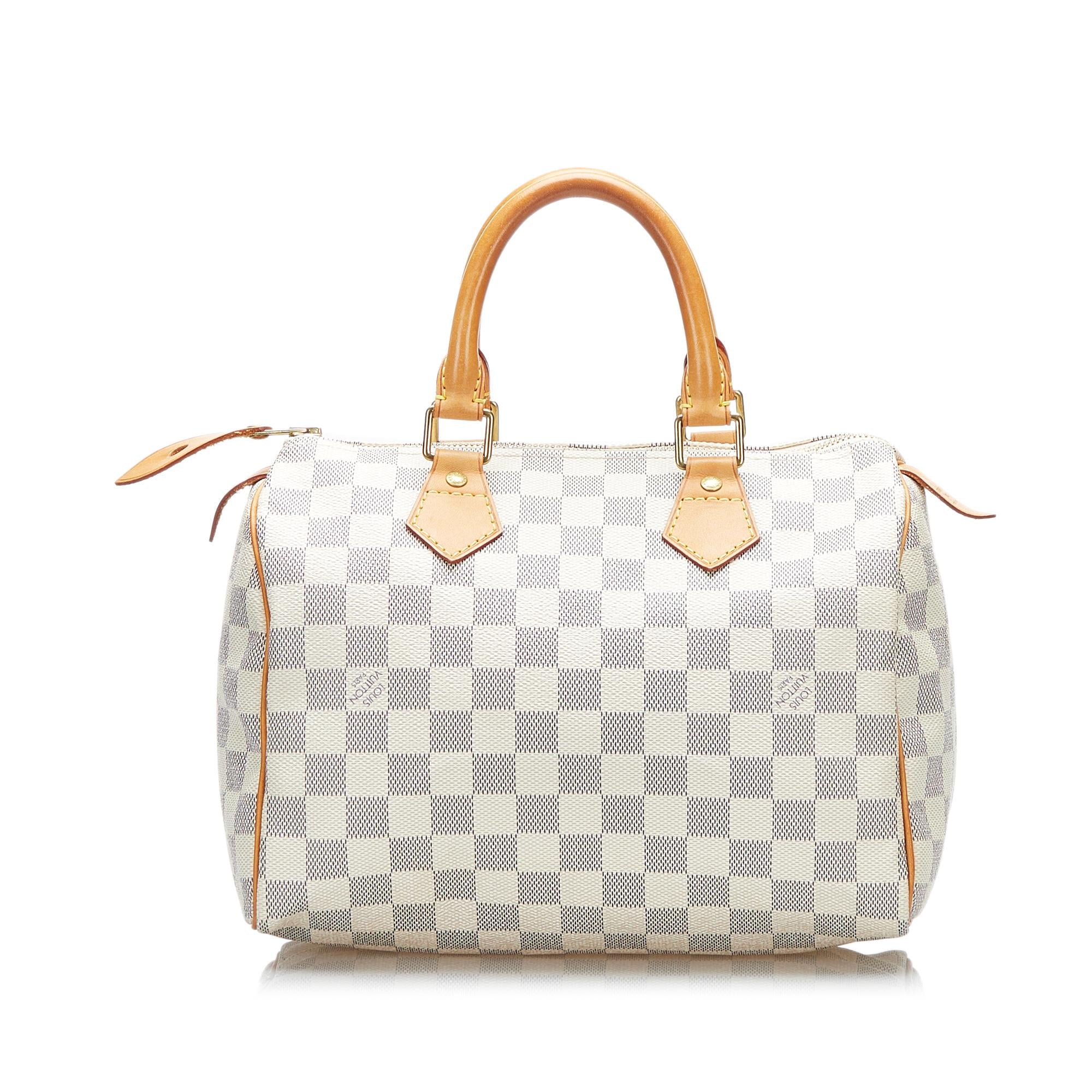 Louis Vuitton Damier Azur Speedy 25 (SHG-SqqRDb)