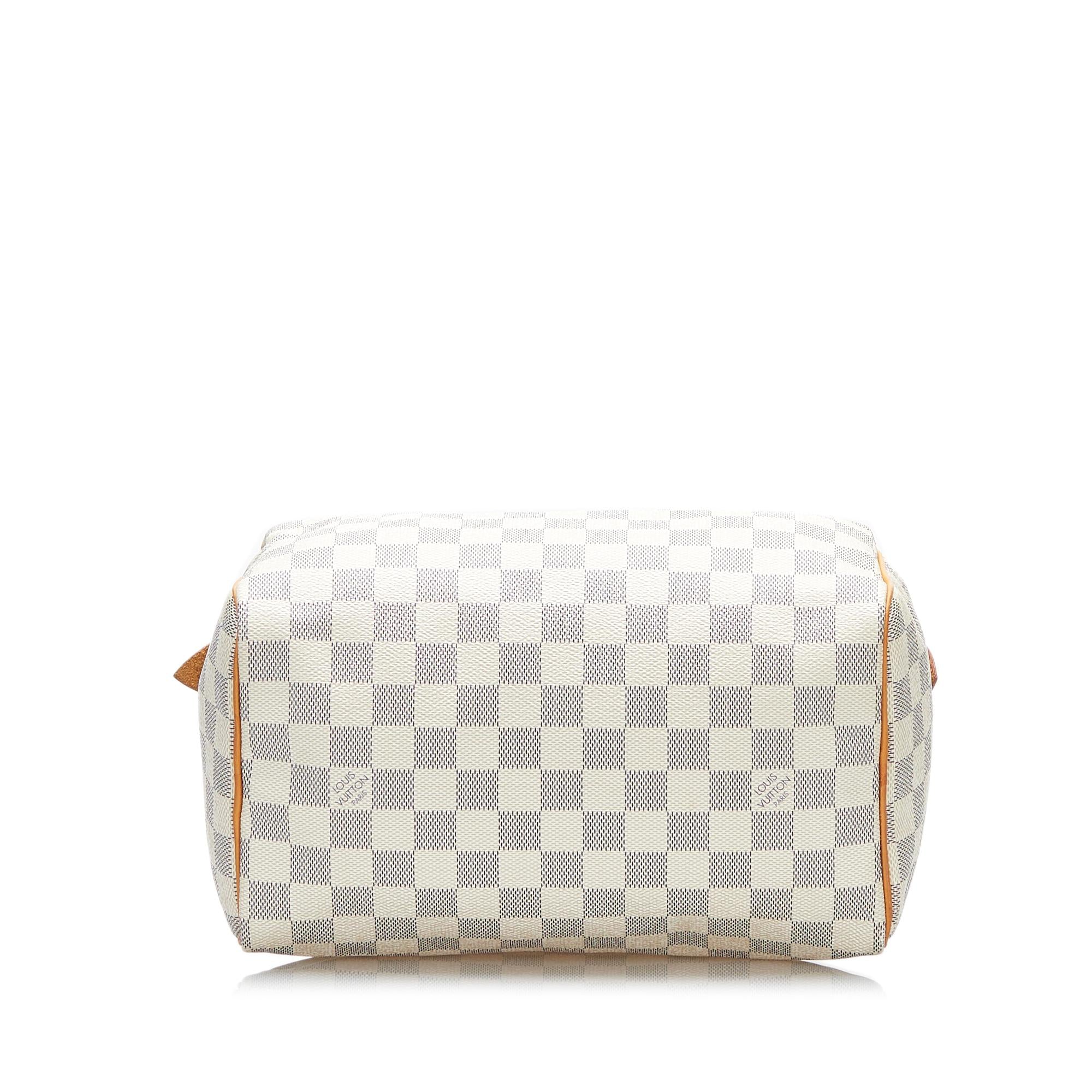 Louis Vuitton Damier Azur Speedy 25 (SHG-SqqRDb)