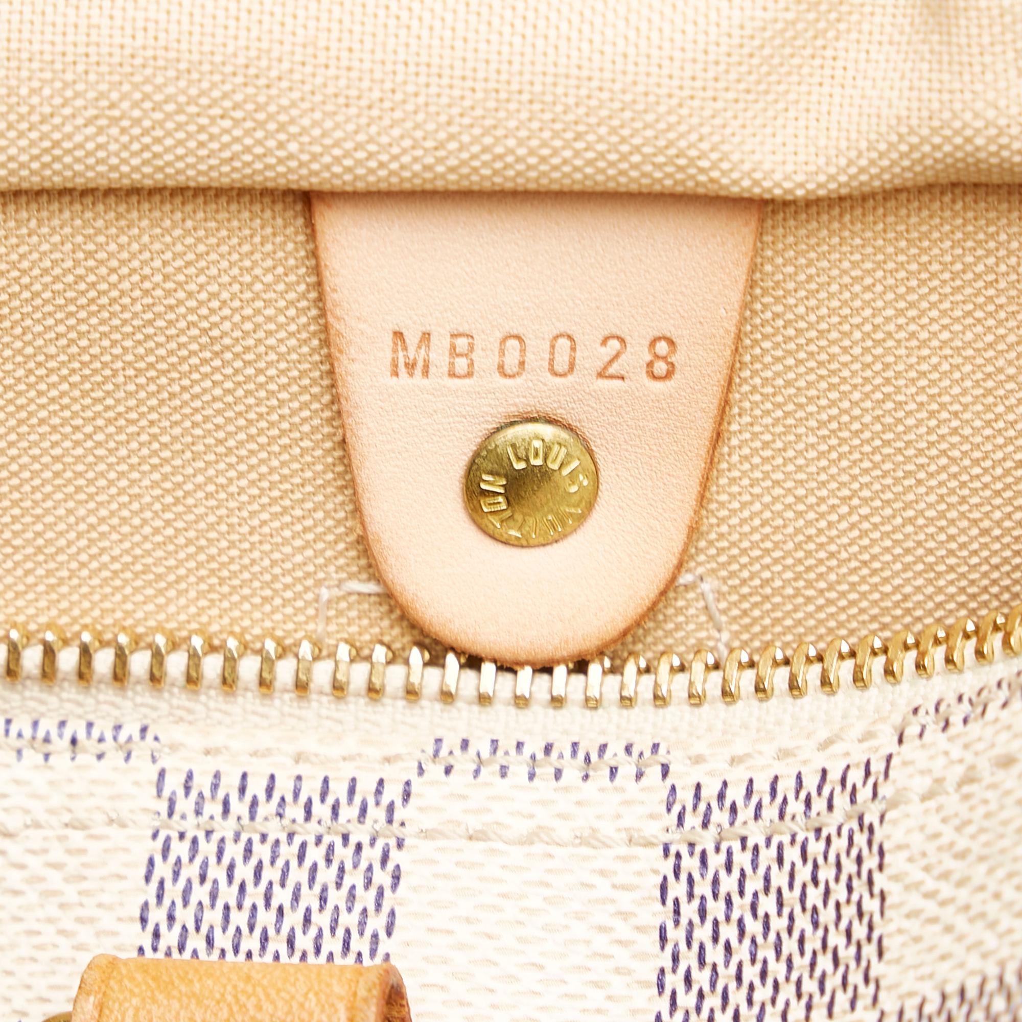 Louis Vuitton Damier Azur Speedy 25 (SHG-SqqRDb)