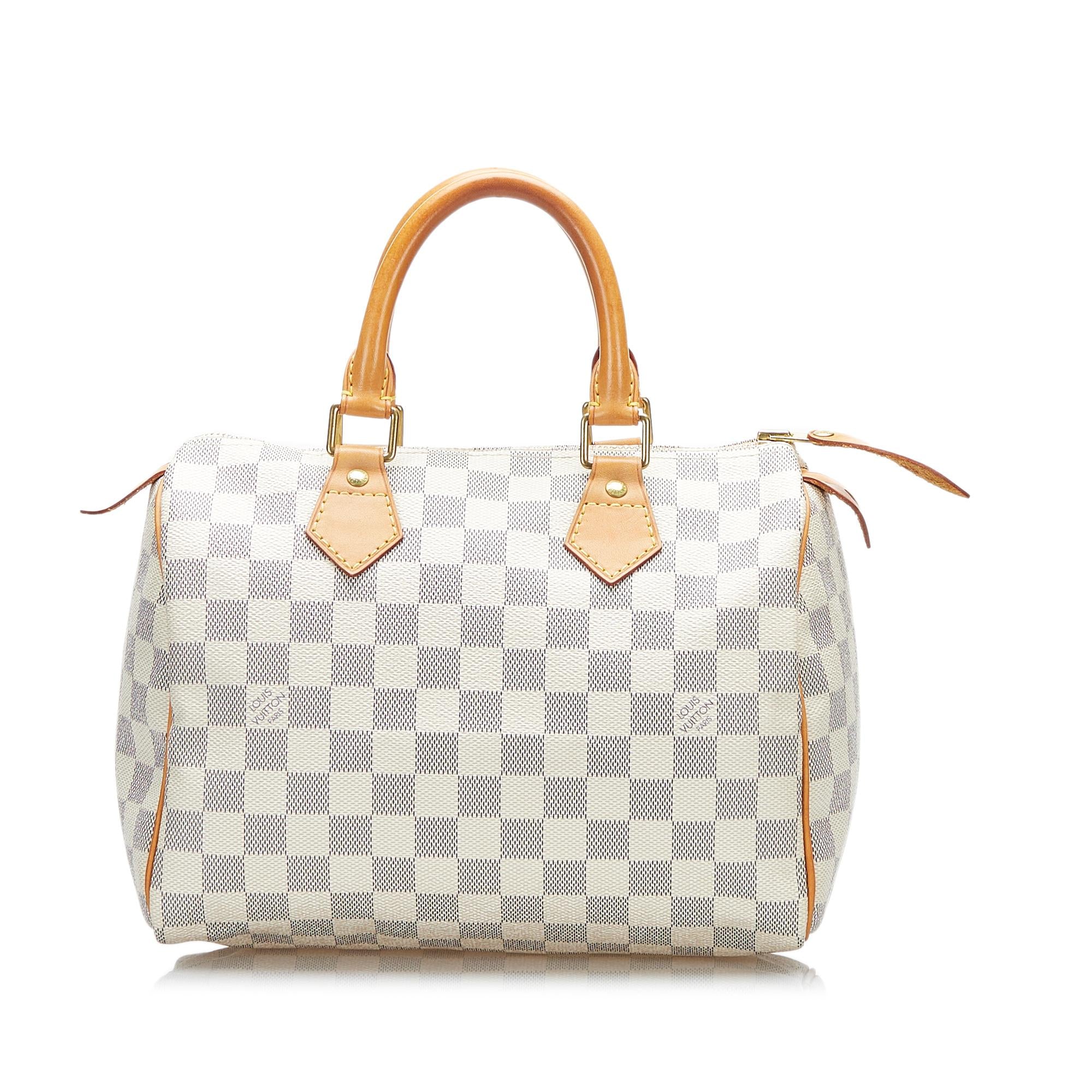 Louis Vuitton Damier Azur Speedy 25 (SHG-SqqRDb)