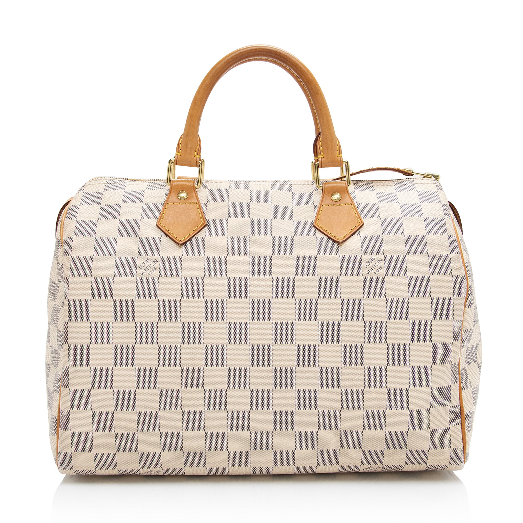 Louis Vuitton Damier Azur Speedy 30 Satchel (SHF-EJWajq)