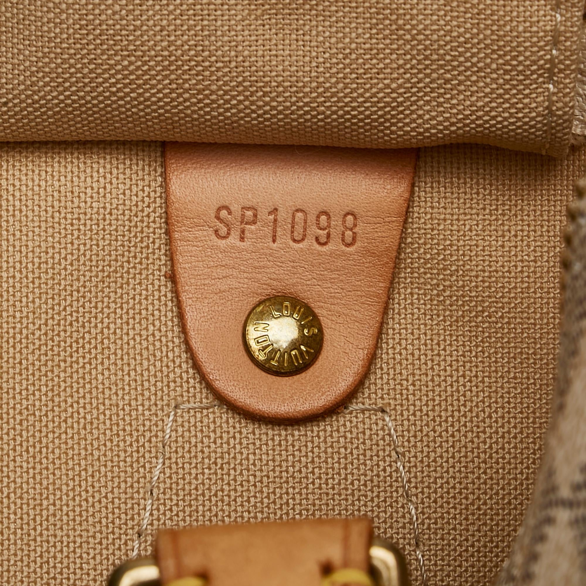 Louis Vuitton Damier Azur Speedy 30 (SHG-37849)