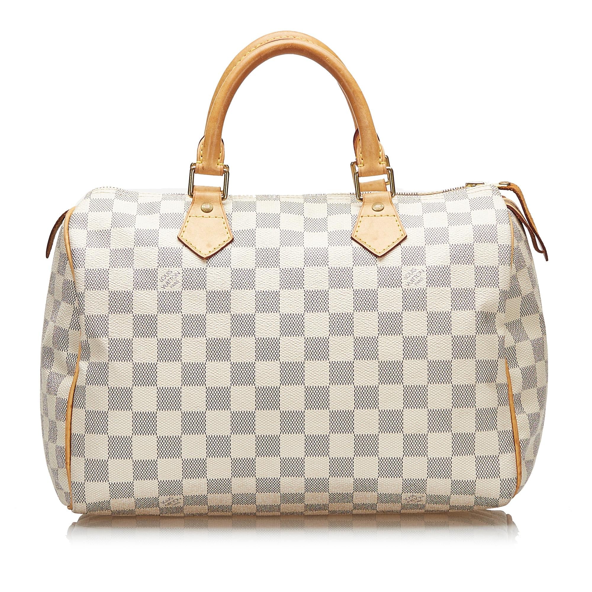 Louis Vuitton Damier Azur Speedy 30 (SHG-37849)