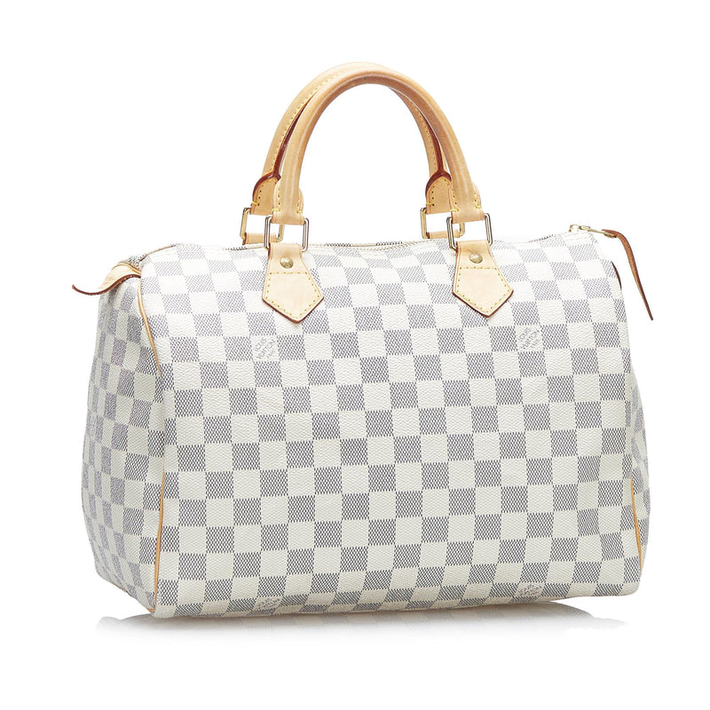 Men's Bag, Imla Shop - Louis Vuitton Damier Azur Speedy 30 Boston