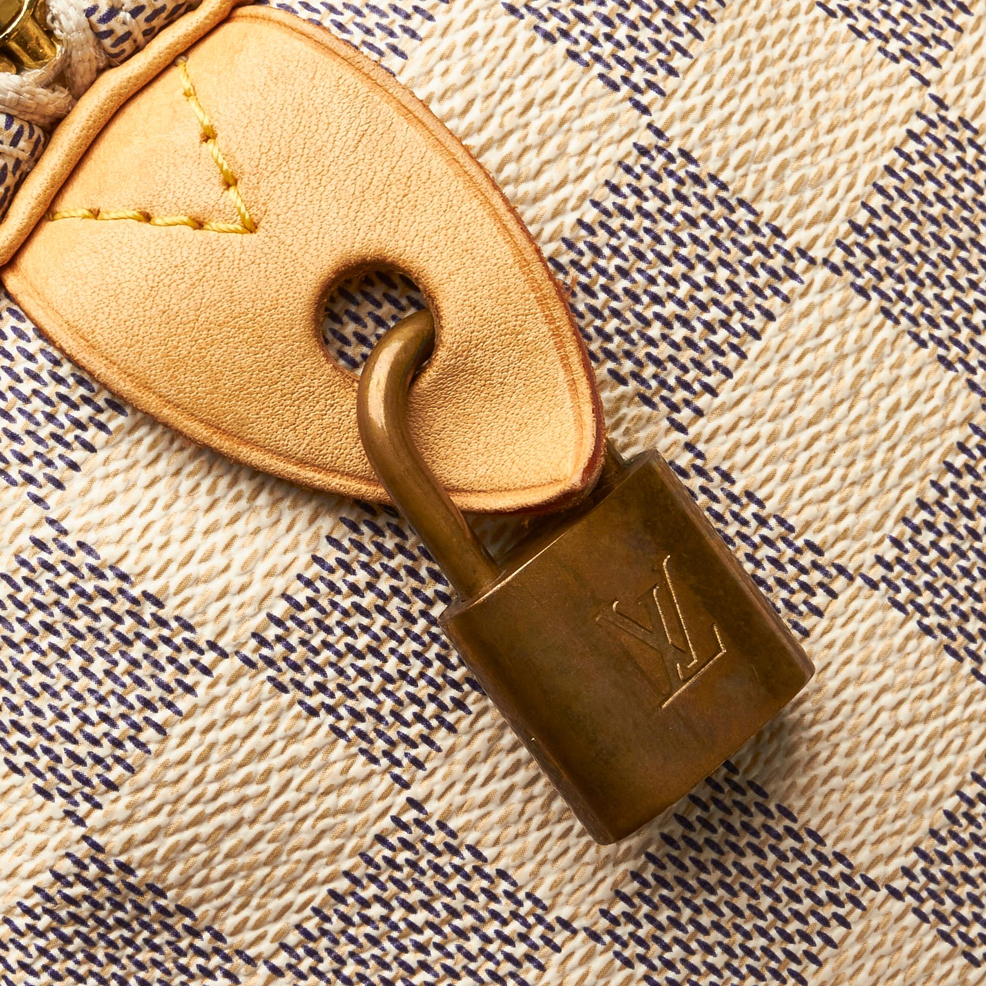 Louis Vuitton Damier Azur Speedy 30 (SHG-WSpvsl)