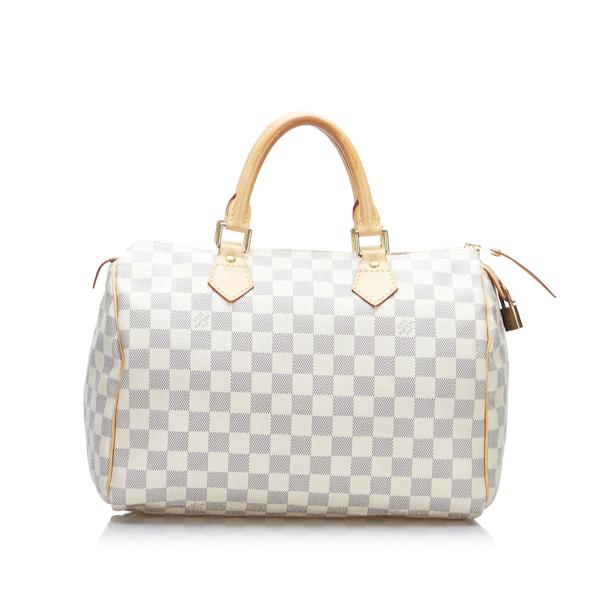 Louis Vuitton Damier Azur Speedy 30 (SHG-WSpvsl)