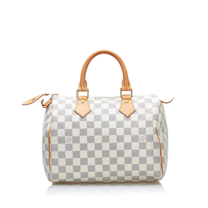 Louis Vuitton Damier Azur Speedy Bandouliere 25 Satchel, Louis Vuitton  Handbags