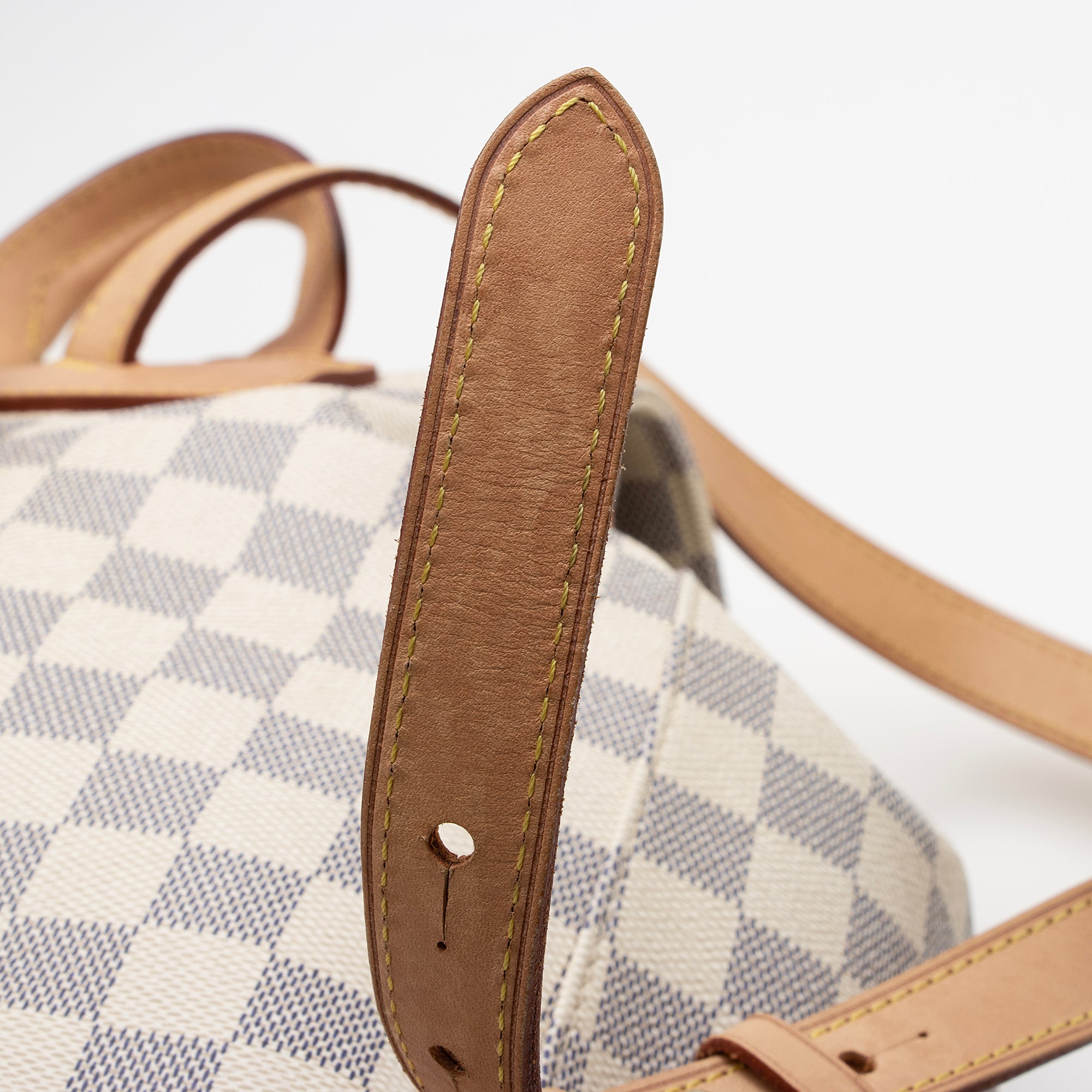 Louis Vuitton Damier Azur Sperone Backpack (SHF-22674)