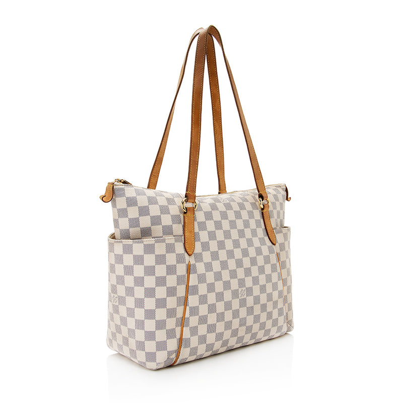 Louis Vuitton Totally MM Damier Azur Tote Bag
