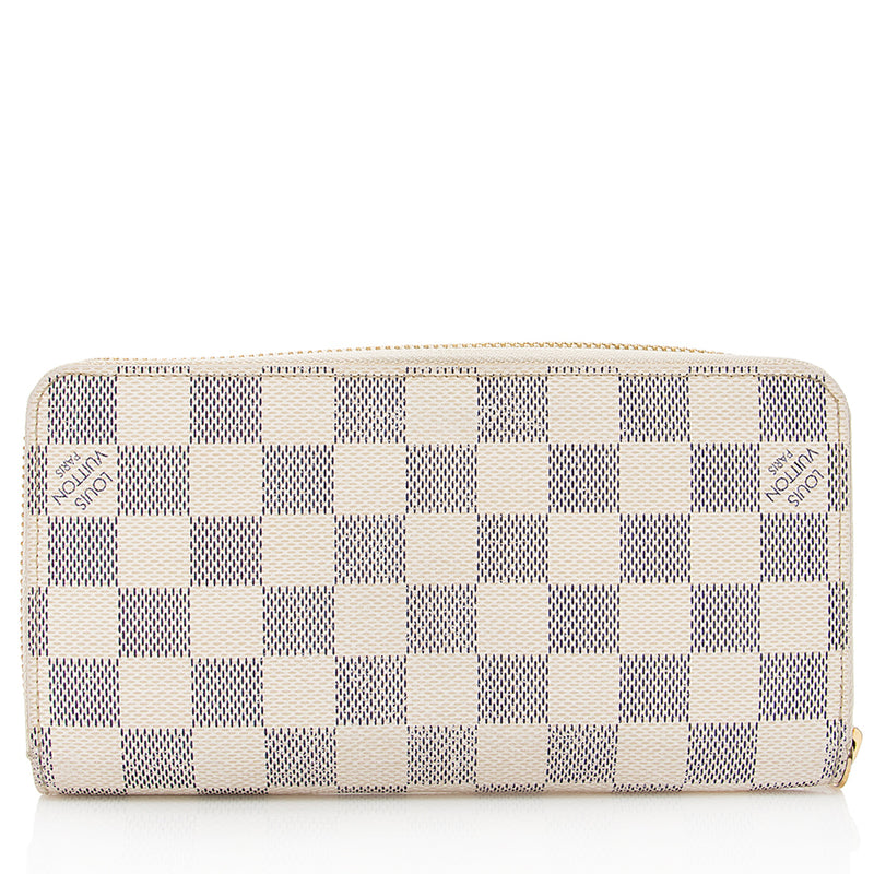 Louis Vuitton Damier Azur Zippy Wallet (SHF-21111)
