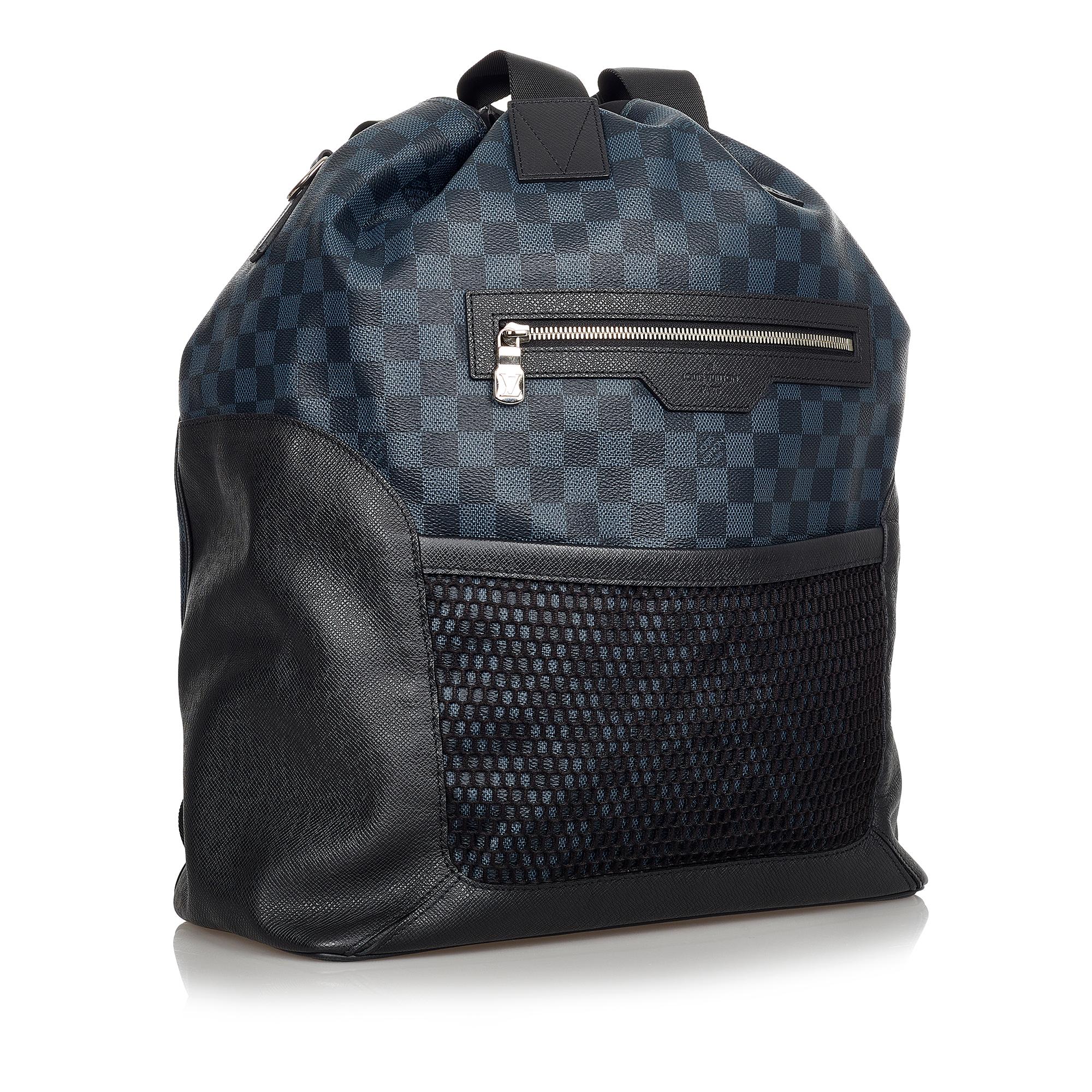 Louis Vuitton Damier Cobalt Matchpoint Hybrid (SHG-37390)