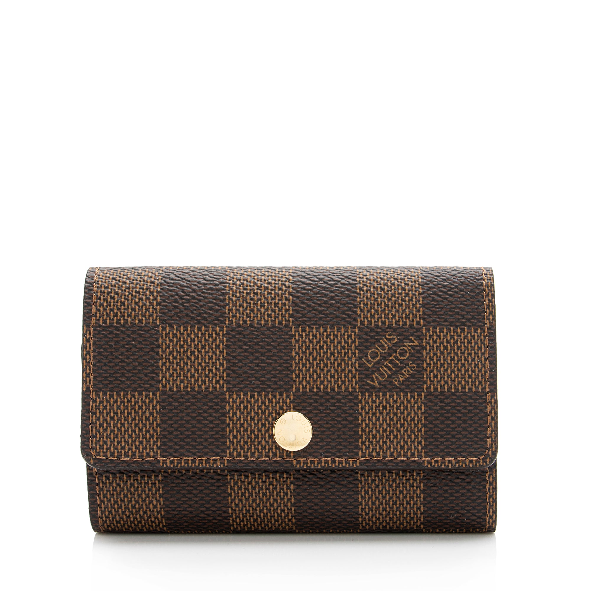 Louis Vuitton Damier Ebene 6 Key Holder (SHF-23558)