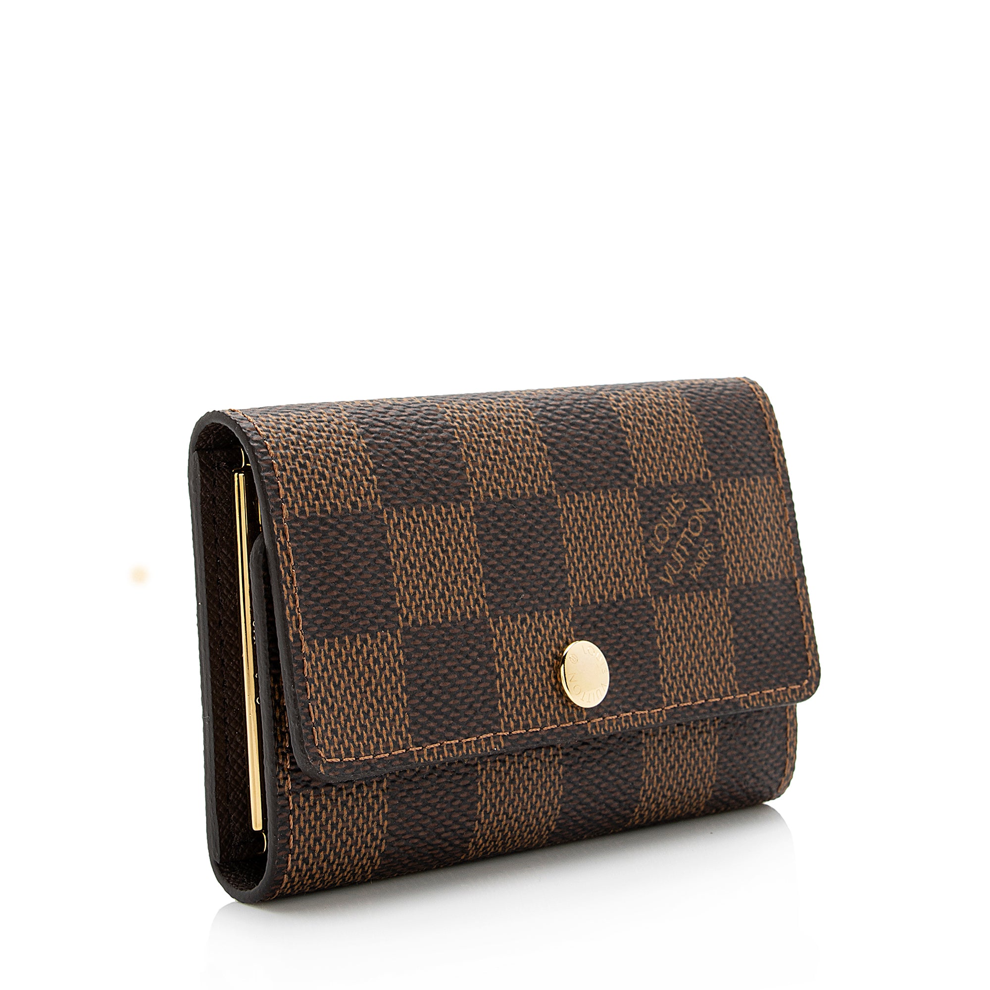 Louis Vuitton Damier Ebene 6 Key Holder (SHF-23558)