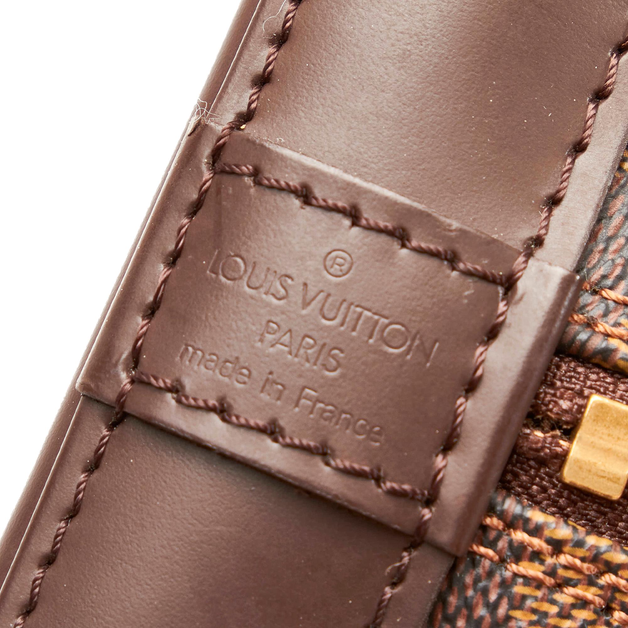 Louis Vuitton Damier Ebene Alma PM (SHG-34801)