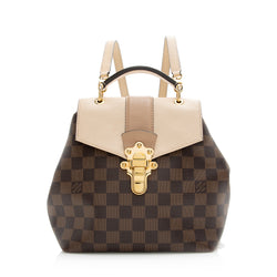 LV Backpack-Brown Checkered