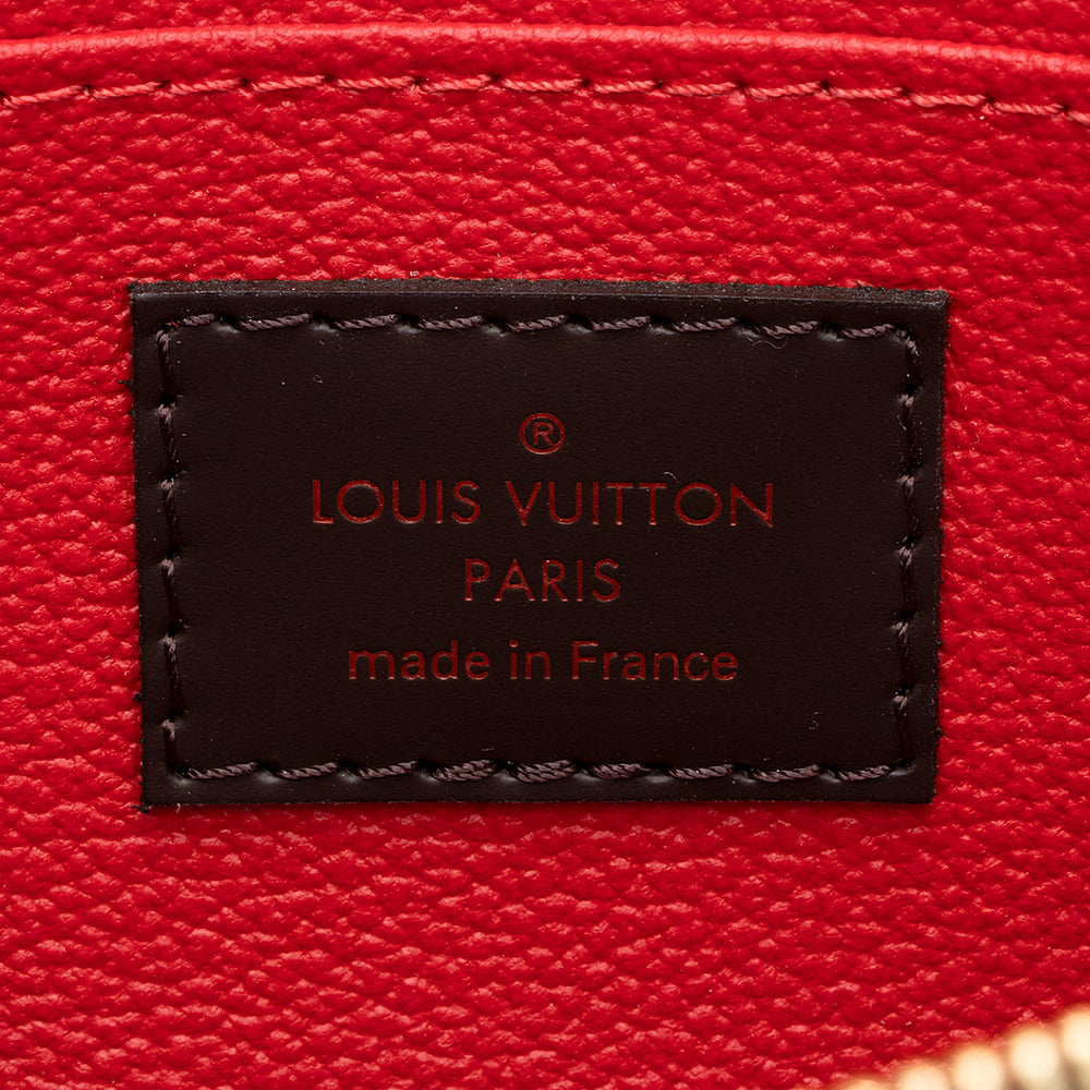 Louis Vuitton Damier Ebene Cosmetic Pouch (SHF-18703)