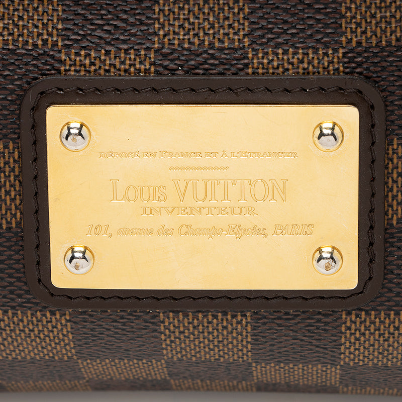 Louis Vuitton Damier Ebene Eva Clutch - FINAL SALE (SHF-19465