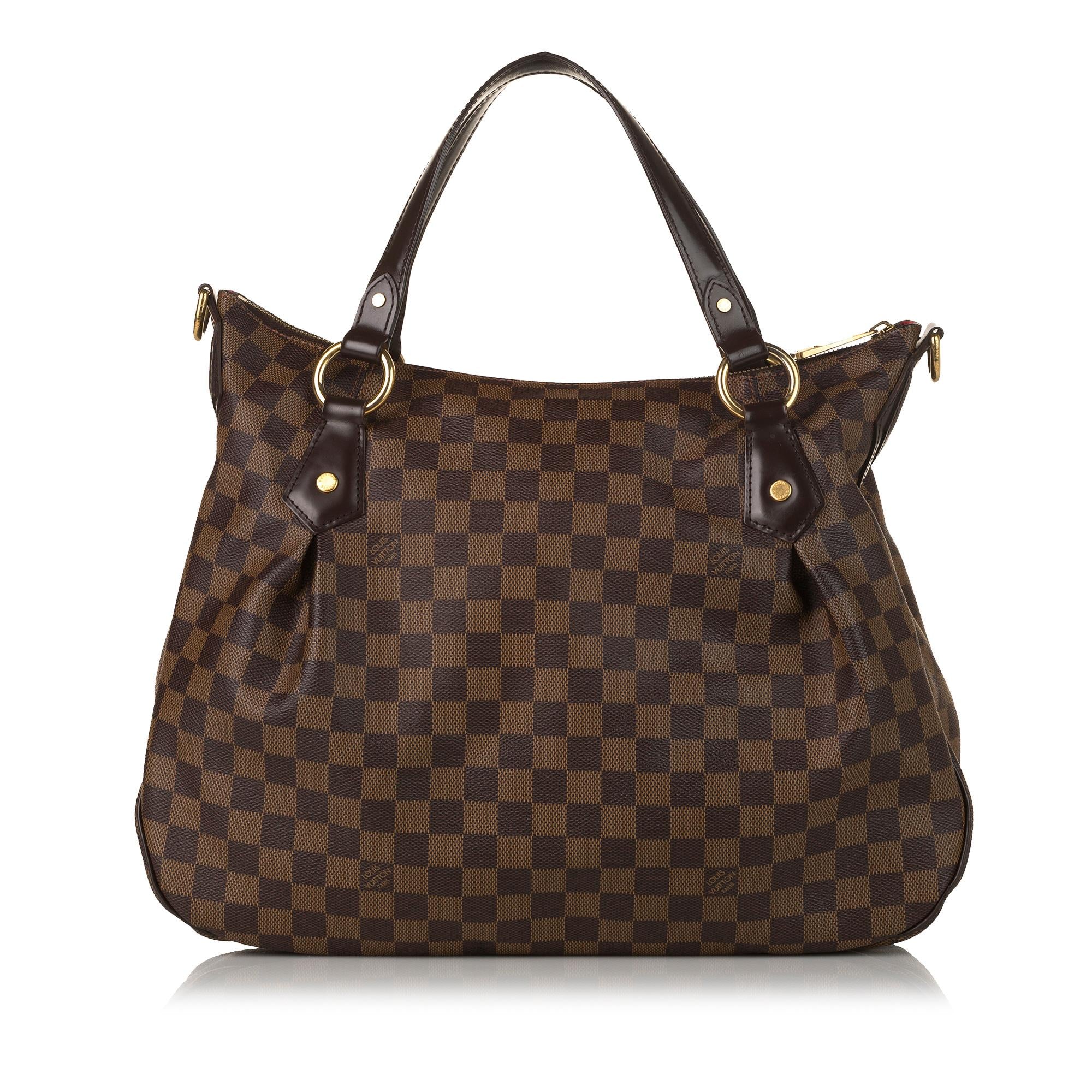 Louis Vuitton Damier Ebene Evora MM (SHG-35399)
