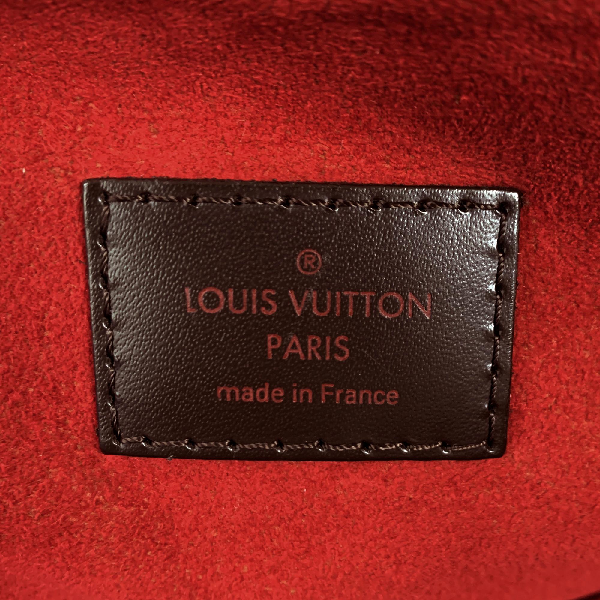 Louis Vuitton Damier Ebene Evora MM (SHG-35399)
