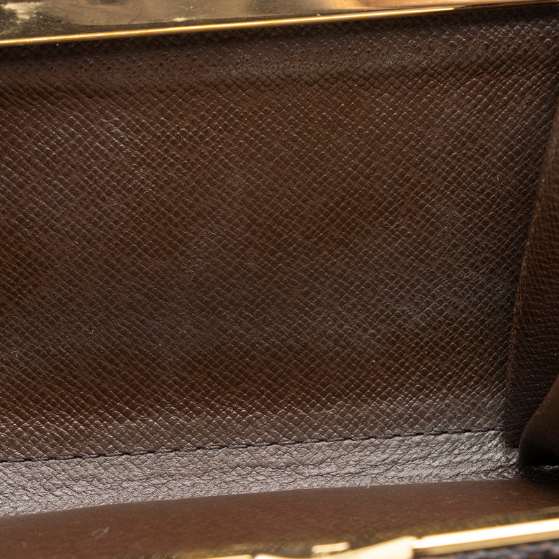 Louis Vuitton French Purse Wallet Damier Brown 233431401