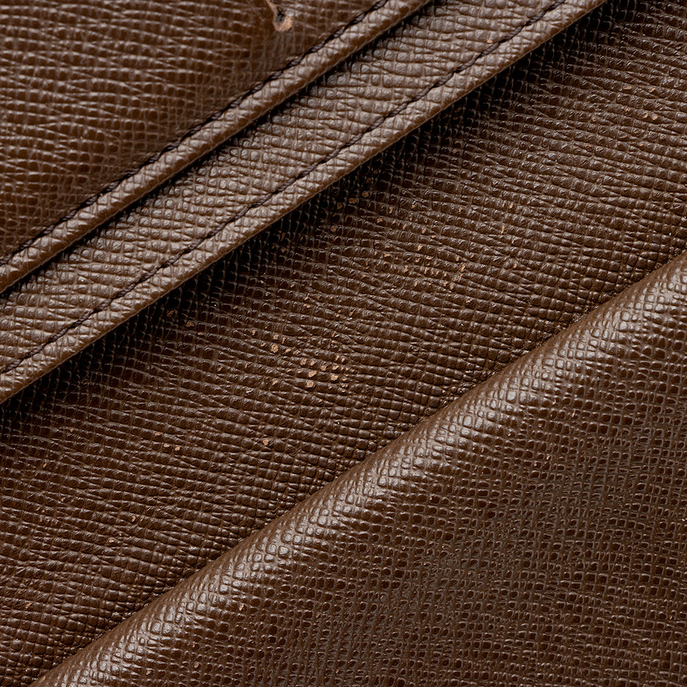 Louis Vuitton Damier Ebene French Purse Wallet (SHF-18957)