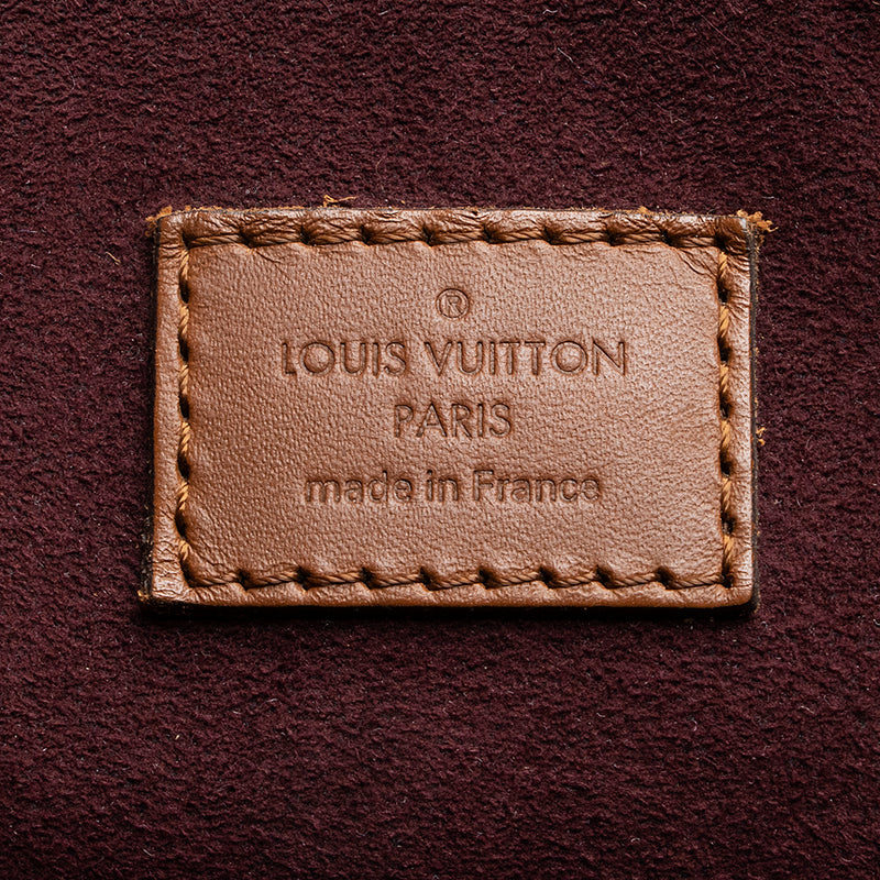 Louis Vuitton Damier Ebene Greenwich Satchel (SHF-21915)