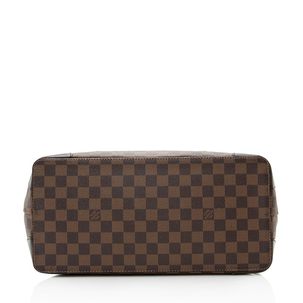 Louis Vuitton Damier Ebene Hampstead MM Tote (SHF-20804)