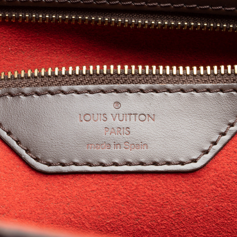 Louis Vuitton Damier Ebene Hampstead GM Tote - Final Sale (SHF-15485)