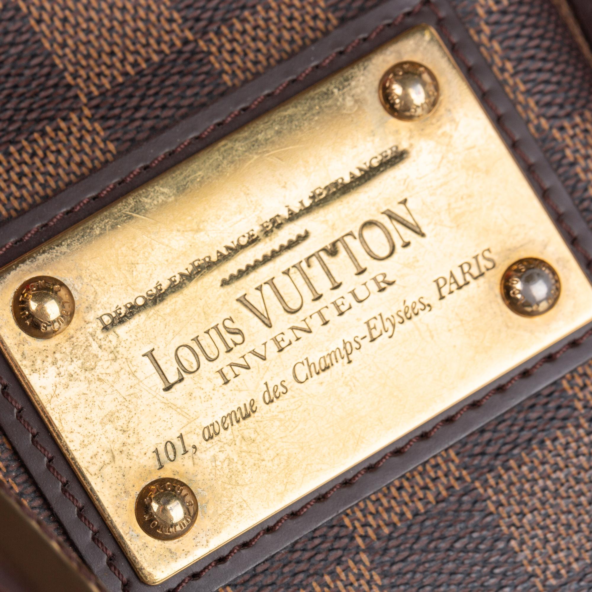 Louis Vuitton Damier Ebene Hampstead MM (SHG-29420)