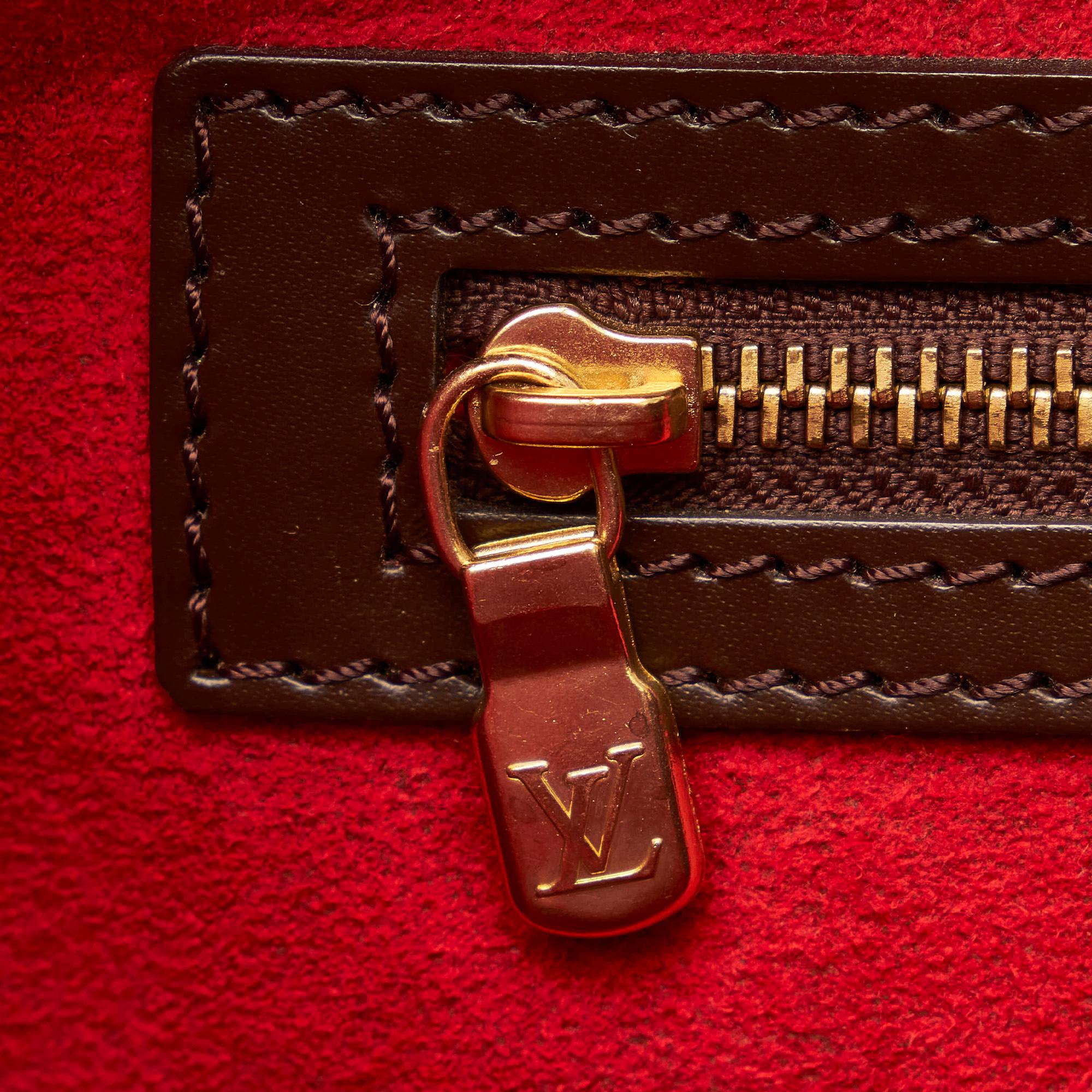 Louis Vuitton Damier Ebene Hampstead MM (SHG-34633)